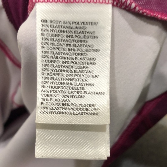 North Face Active Tank Top Size Large Purple Marble Tie Dye - Picture 9 of 12